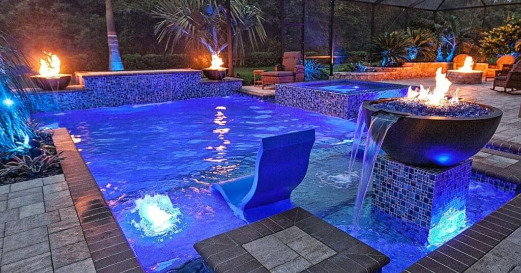 Pool Fire Bowls: Outdoor Living Space Ideas and Inspirations